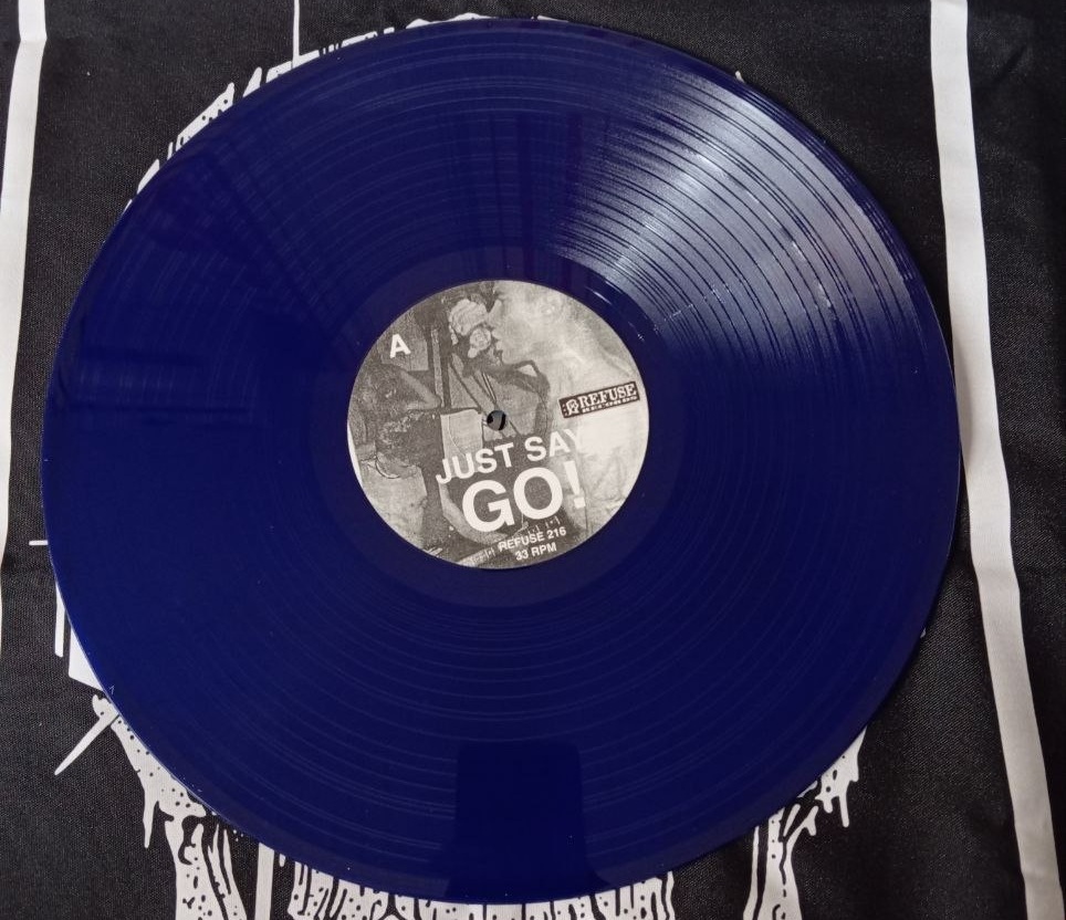 Go! - Just Say Go! (LP, Comp, Blue, Getofold, 16 pages booklet)