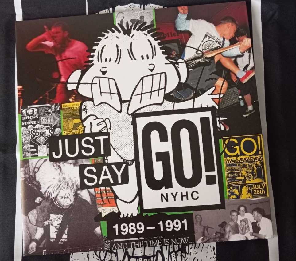 Go! - Just Say Go! (LP, Comp, Blue, Getofold, 16 pages booklet)