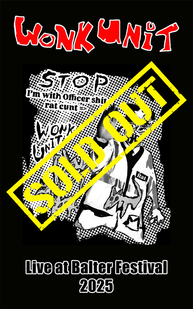 NBQ 010: ***SOLD OUT*** WONK UNIT - Live at Balter Festival 2025 (Cassette album)