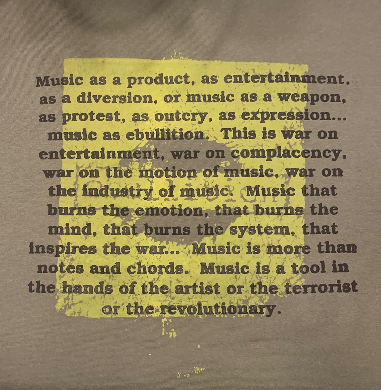 Ebullition - Gildan T-shirts (Front and Back logo with text)