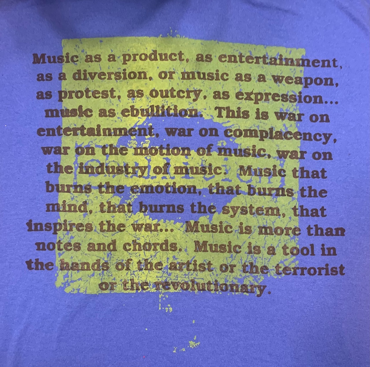 Ebullition - Gildan T-shirts (Front and Back logo with text)