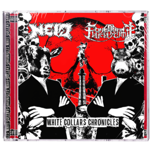 Neid / One Day In Fukushima 'White Collars Chronicles (Split)' CD