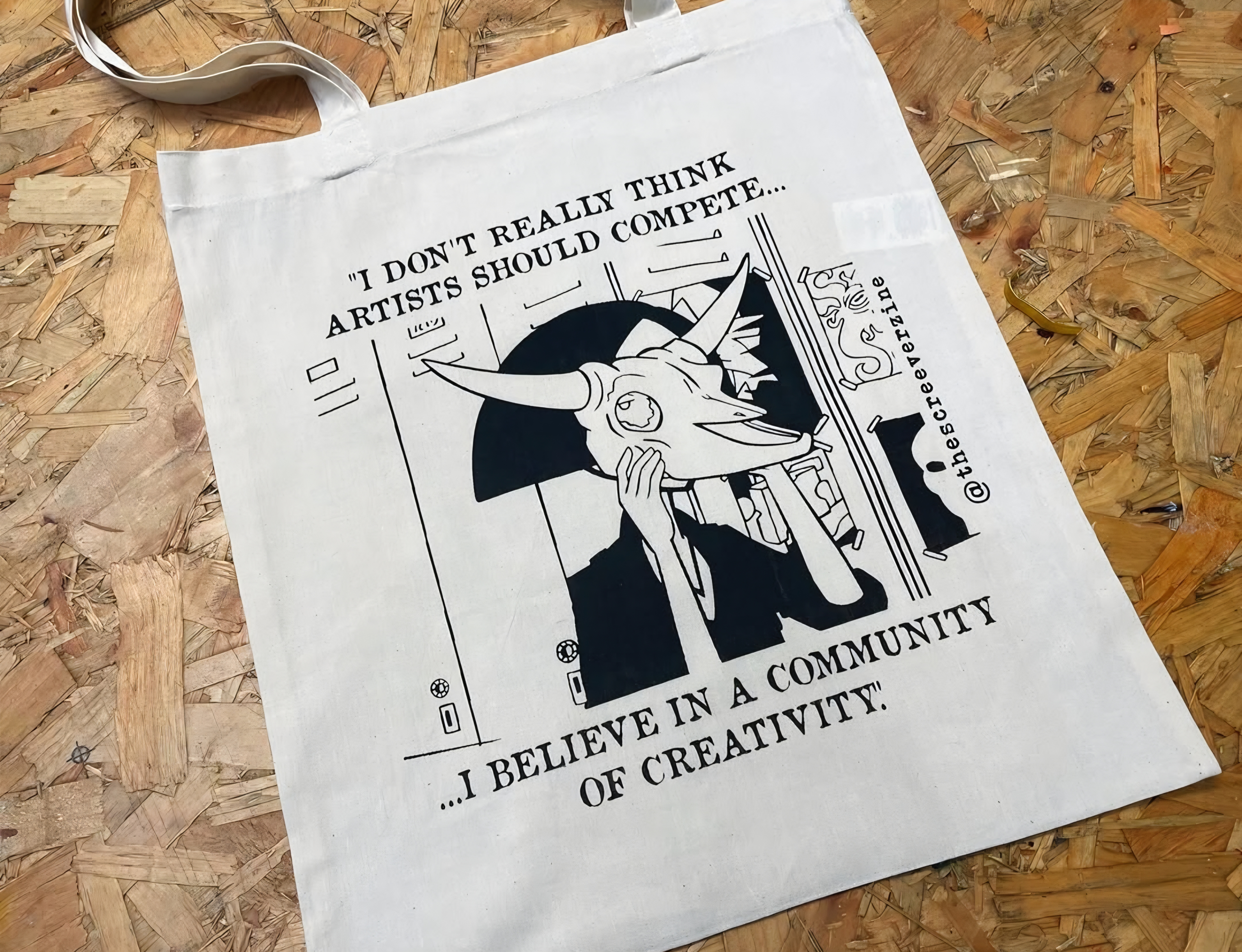 'You're Standing On My Neck' issue five + tote bag