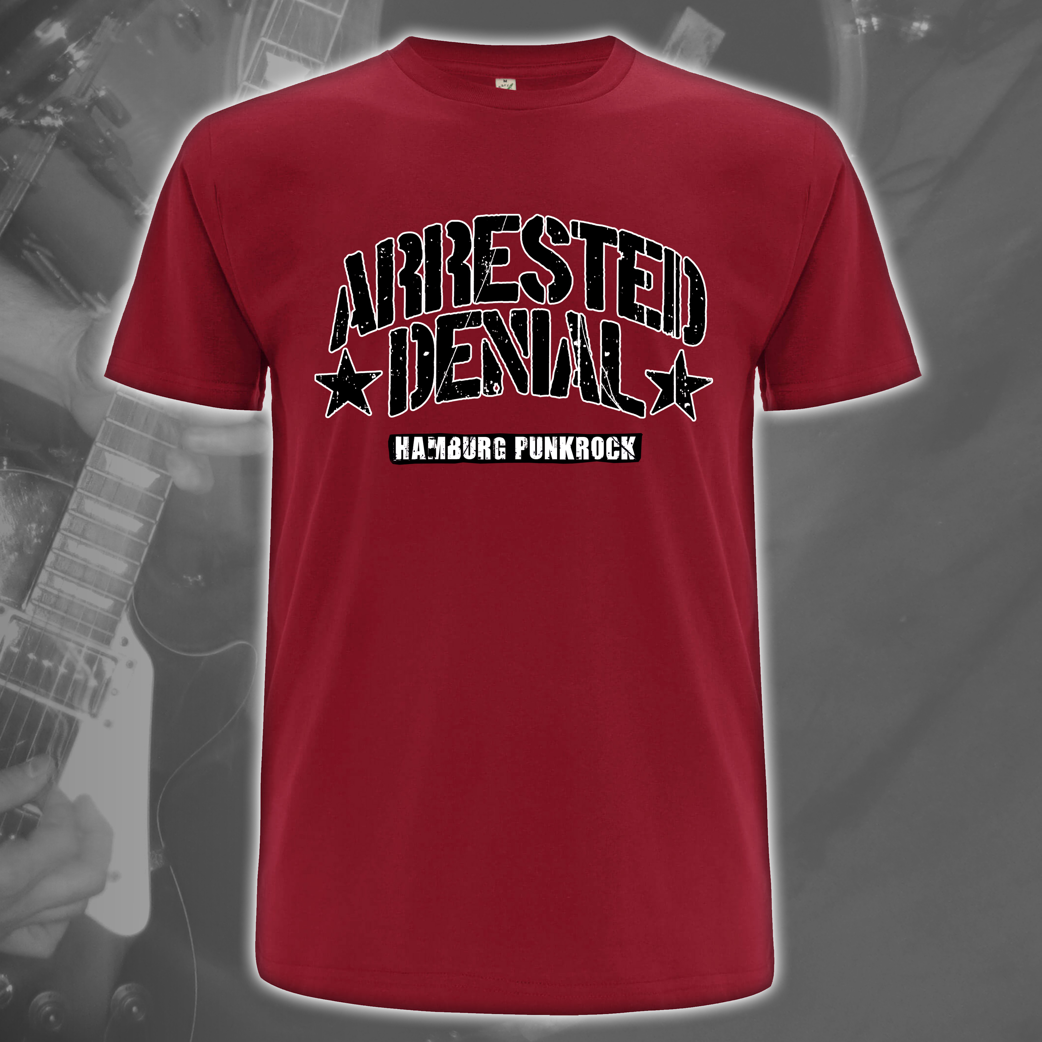 T-Shirt - Hamburg Punkrock (Fairtrade) Cherry Red