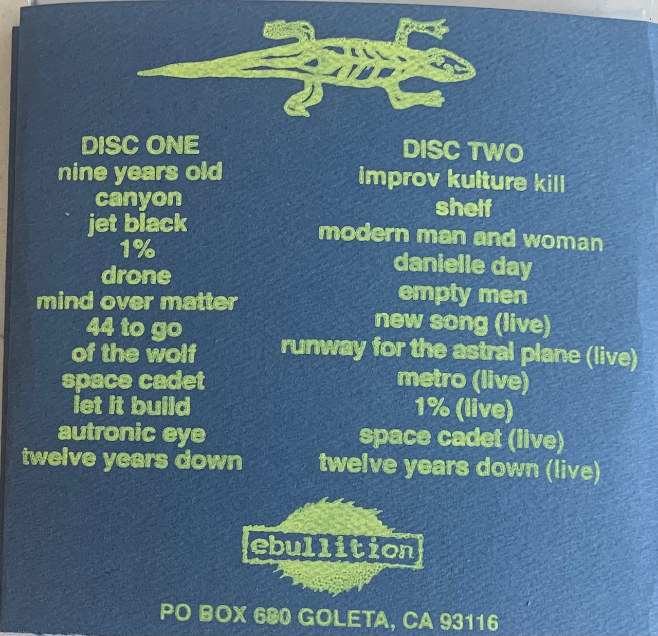POLICY OF 3 - discography CDx2