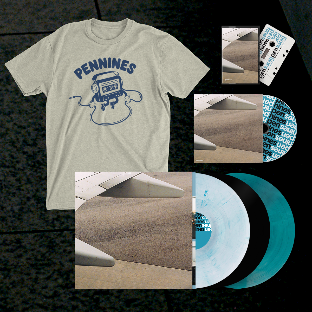 Product shots of pennines - recordings 2008-09