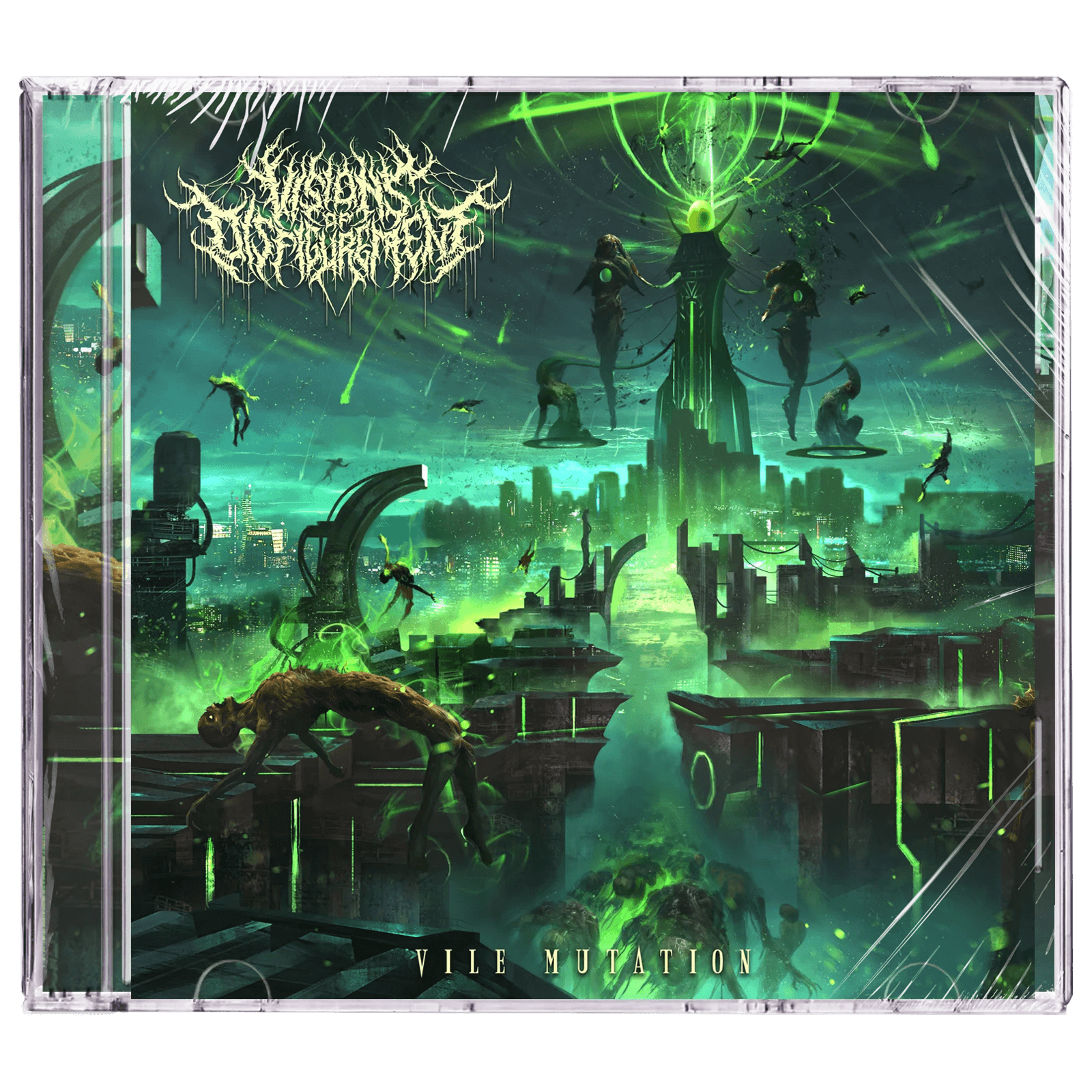 Visions Of Disfigurement 'Vile Mutation' CD