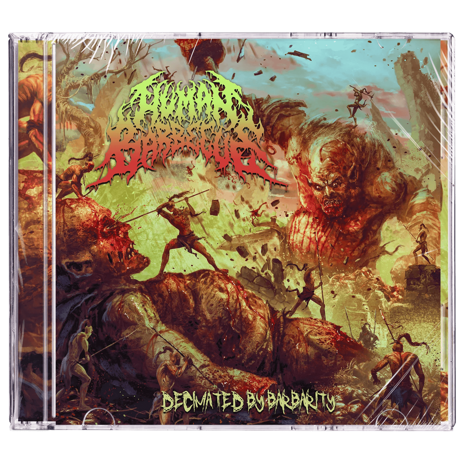 Human Barbecue 'Decimated By Barbarity' CD
