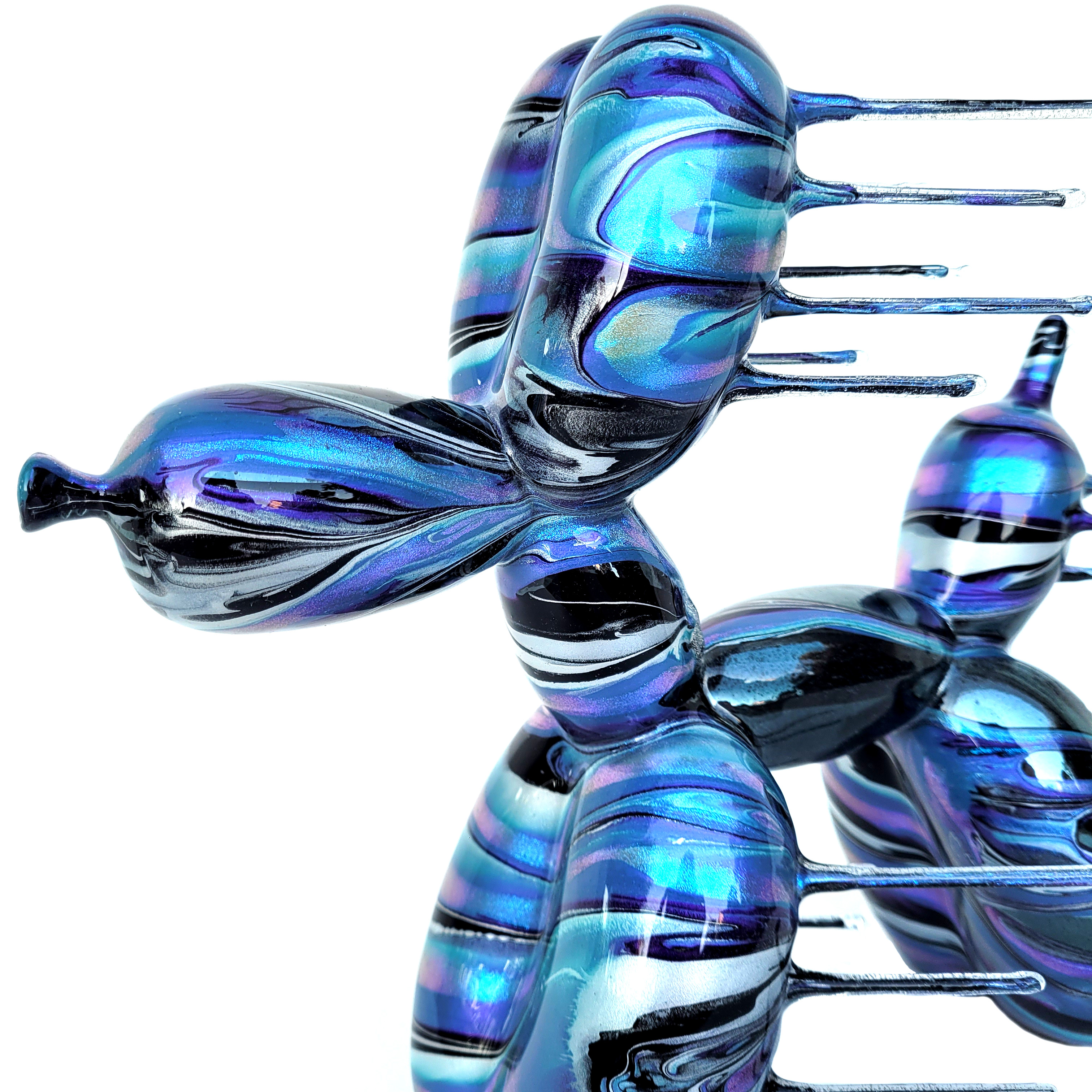 Blown Away Balloon Dog - Galactic Splash