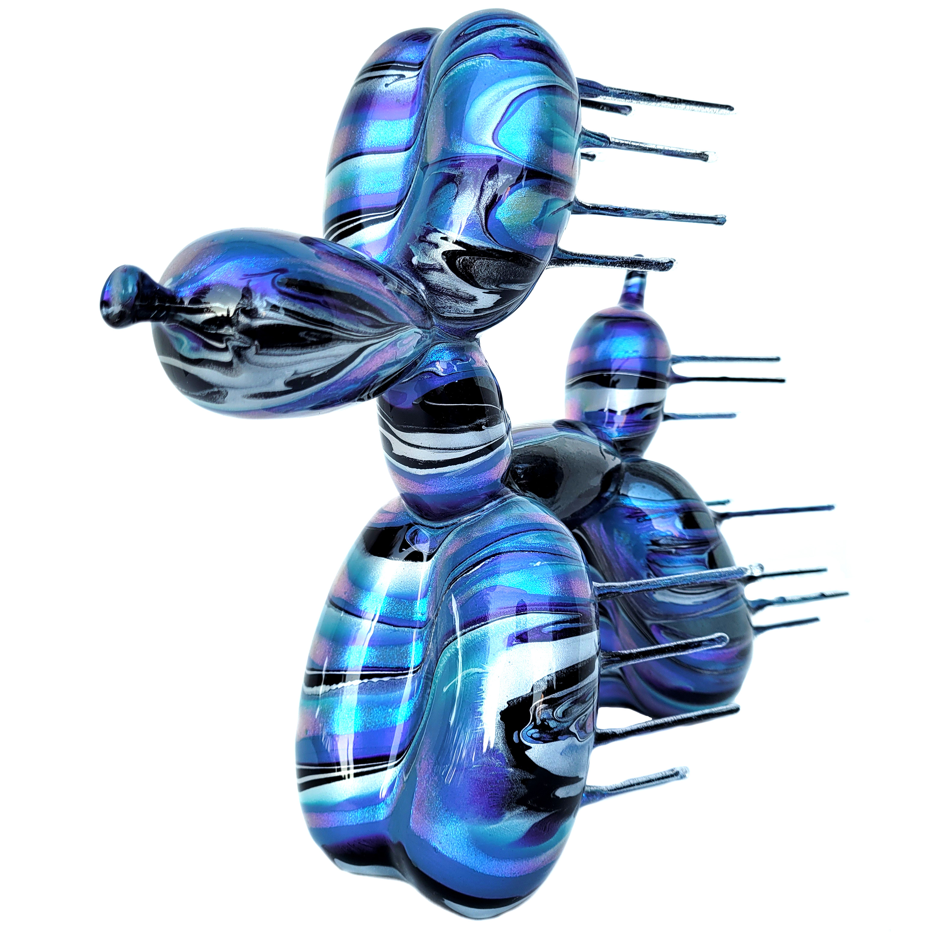 Blown Away Balloon Dog - Galactic Splash