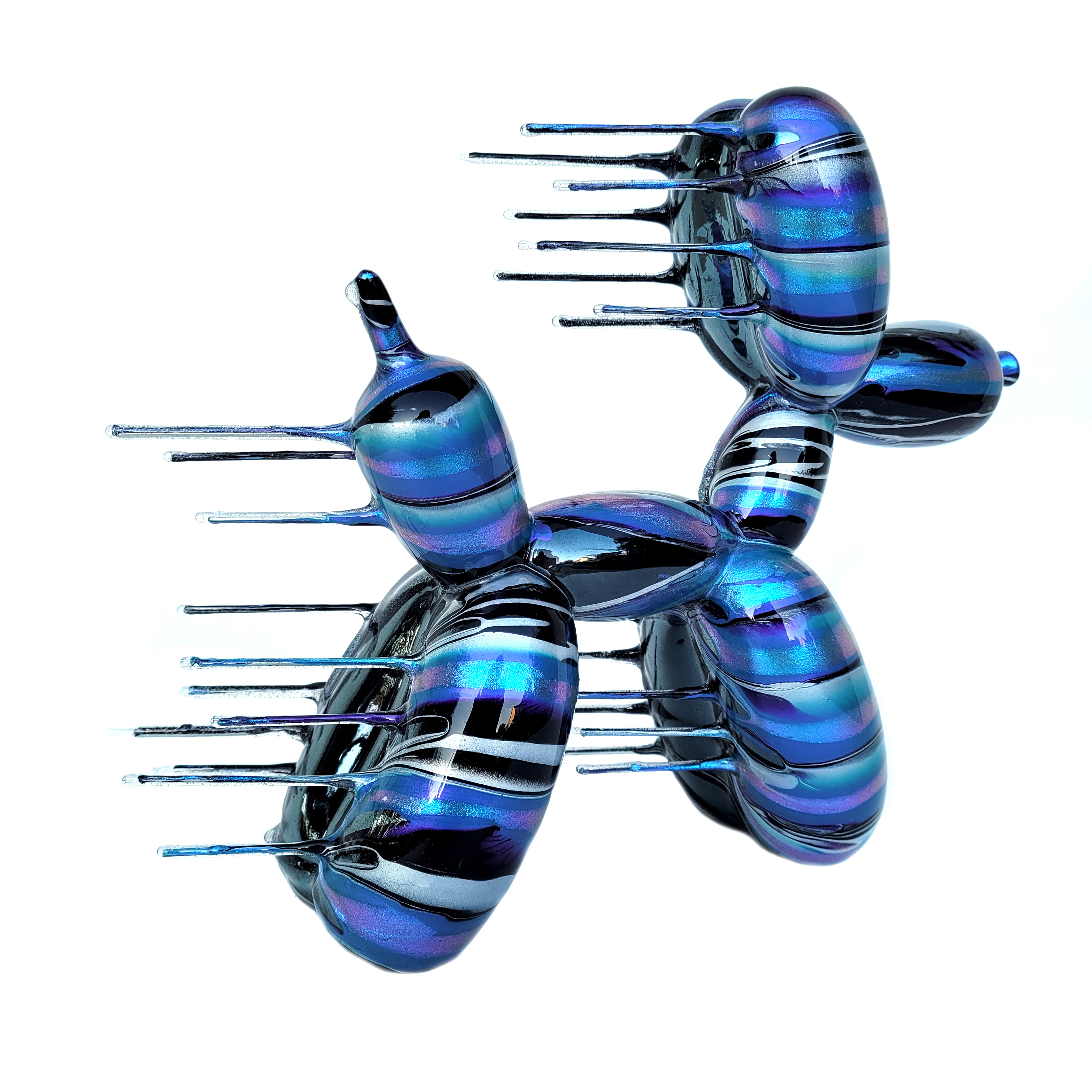Blown Away Balloon Dog - Galactic Splash