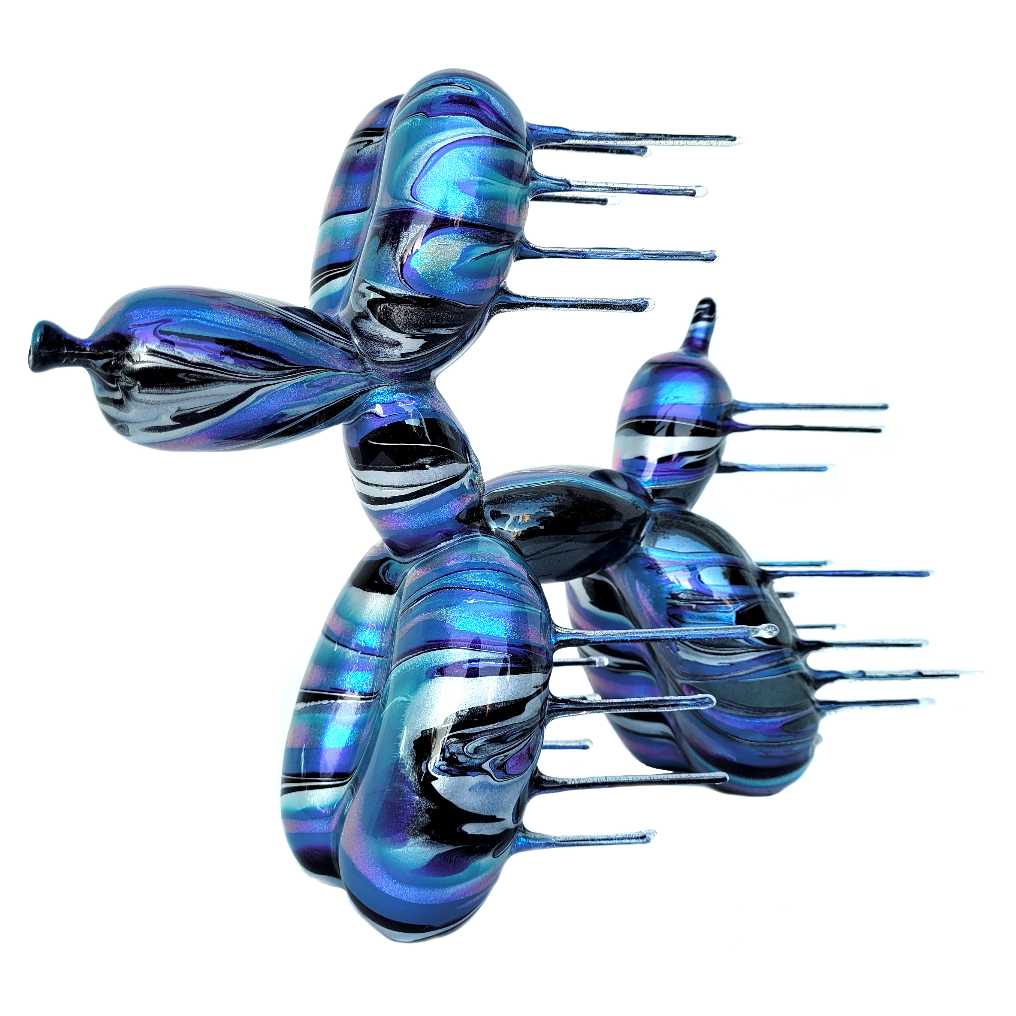 Blown Away Balloon Dog - Galactic Splash