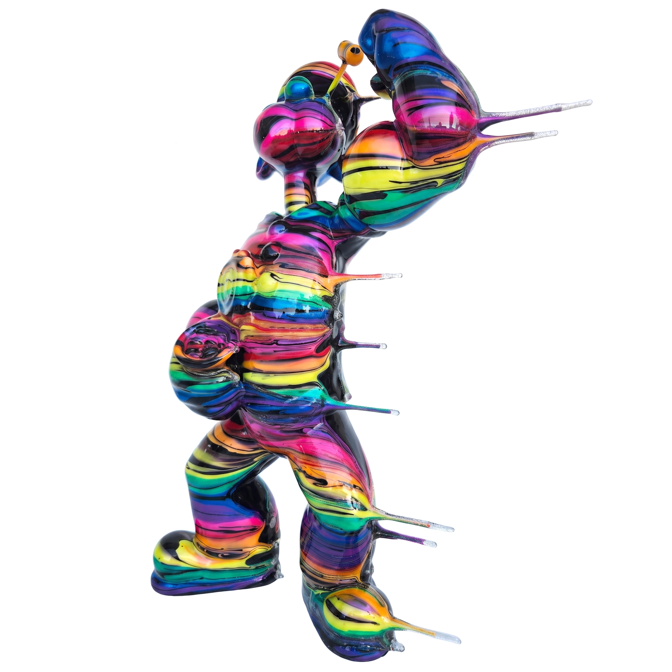 Blown Away Popeye - Dark Rainbow