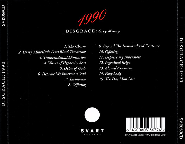 DISGRACE - 1990