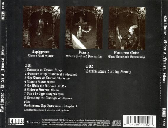 DARKTHRONE - Under A Funeral Moon