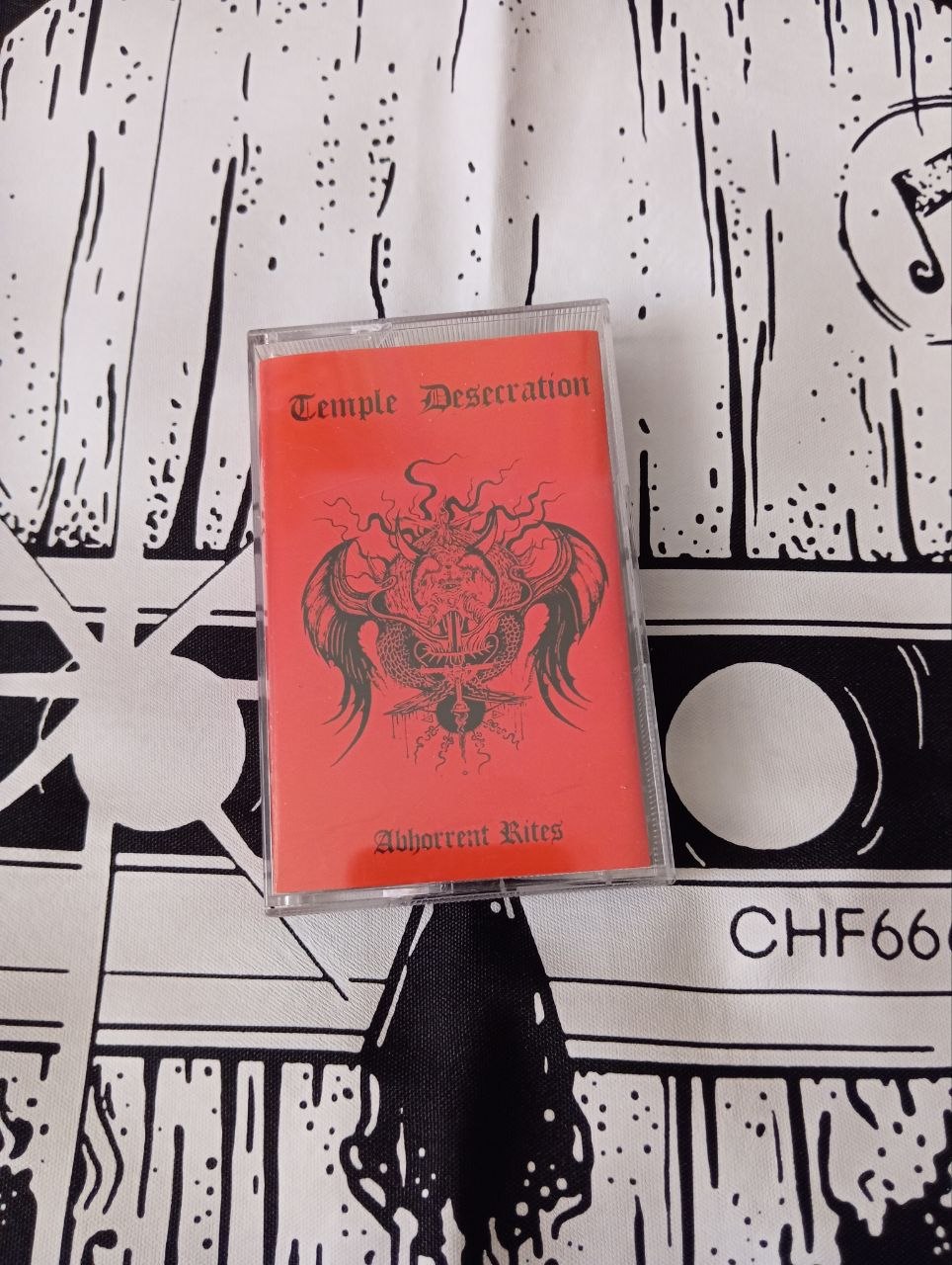 Temple Desecration - Abhorrent Rites (cs, S/Sided, 2013)