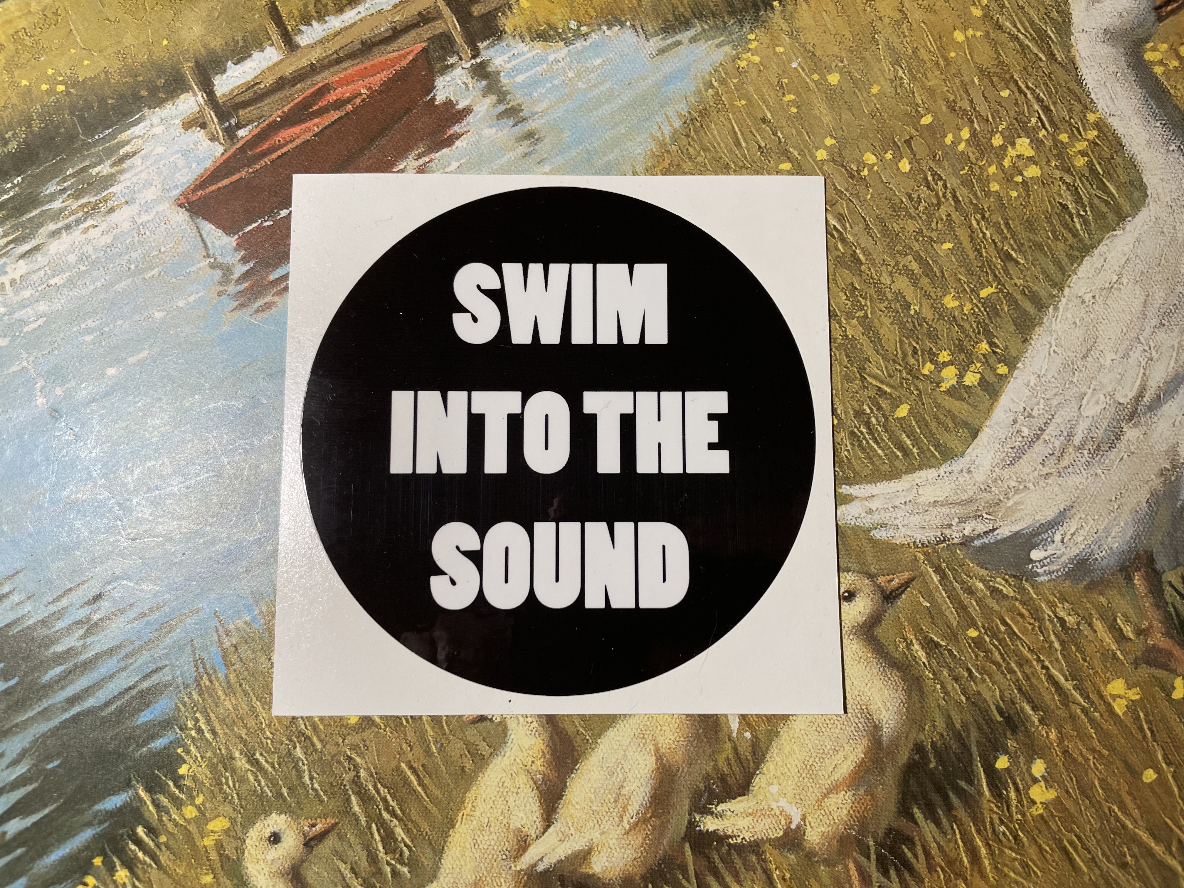 Swim Into The Sound Sticker