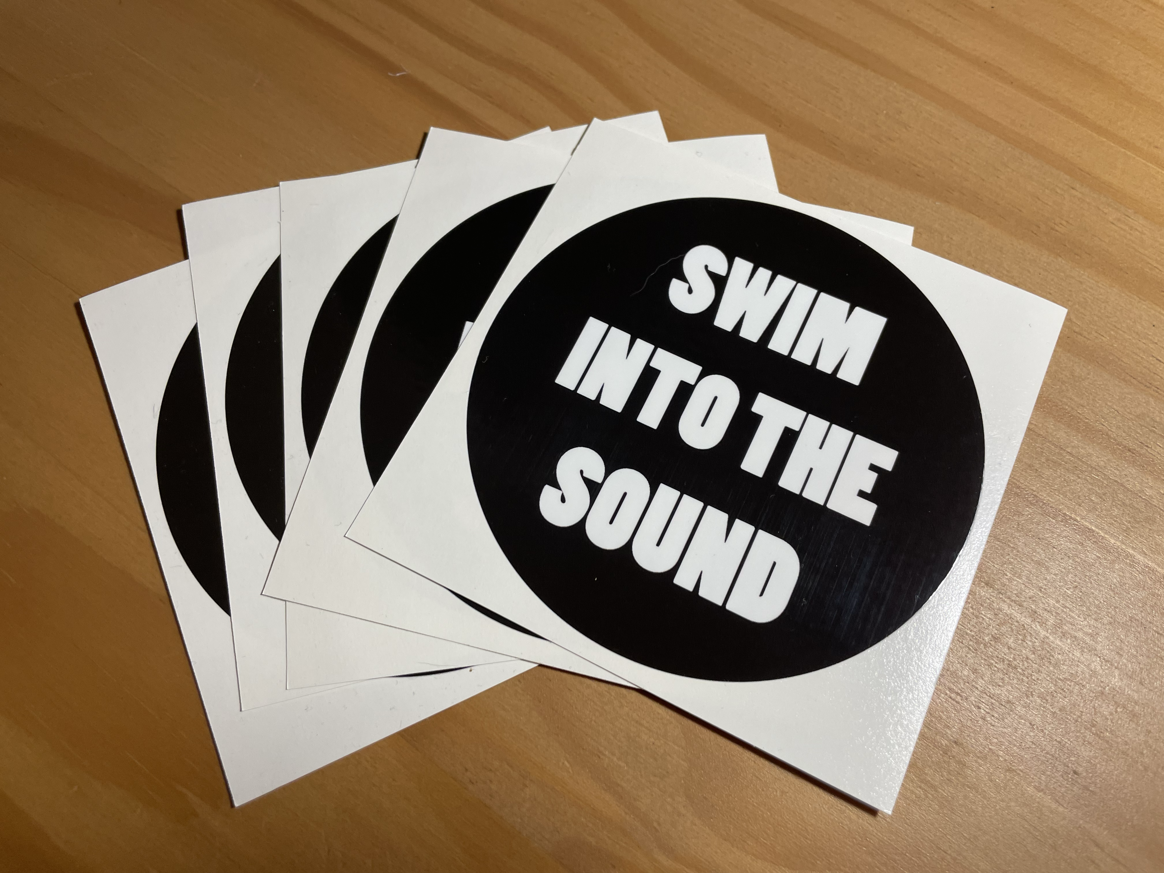 Swim Into The Sound Sticker