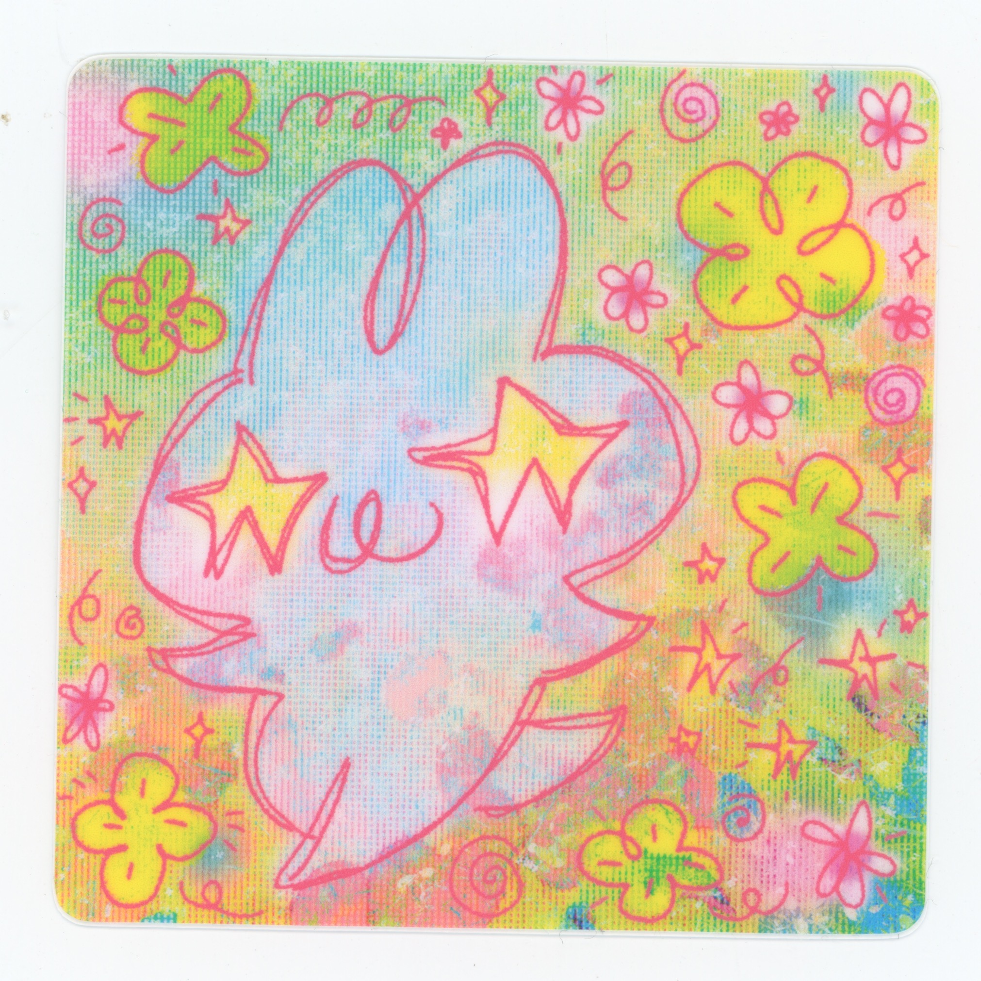 KUNEHO LUCKY STICKER