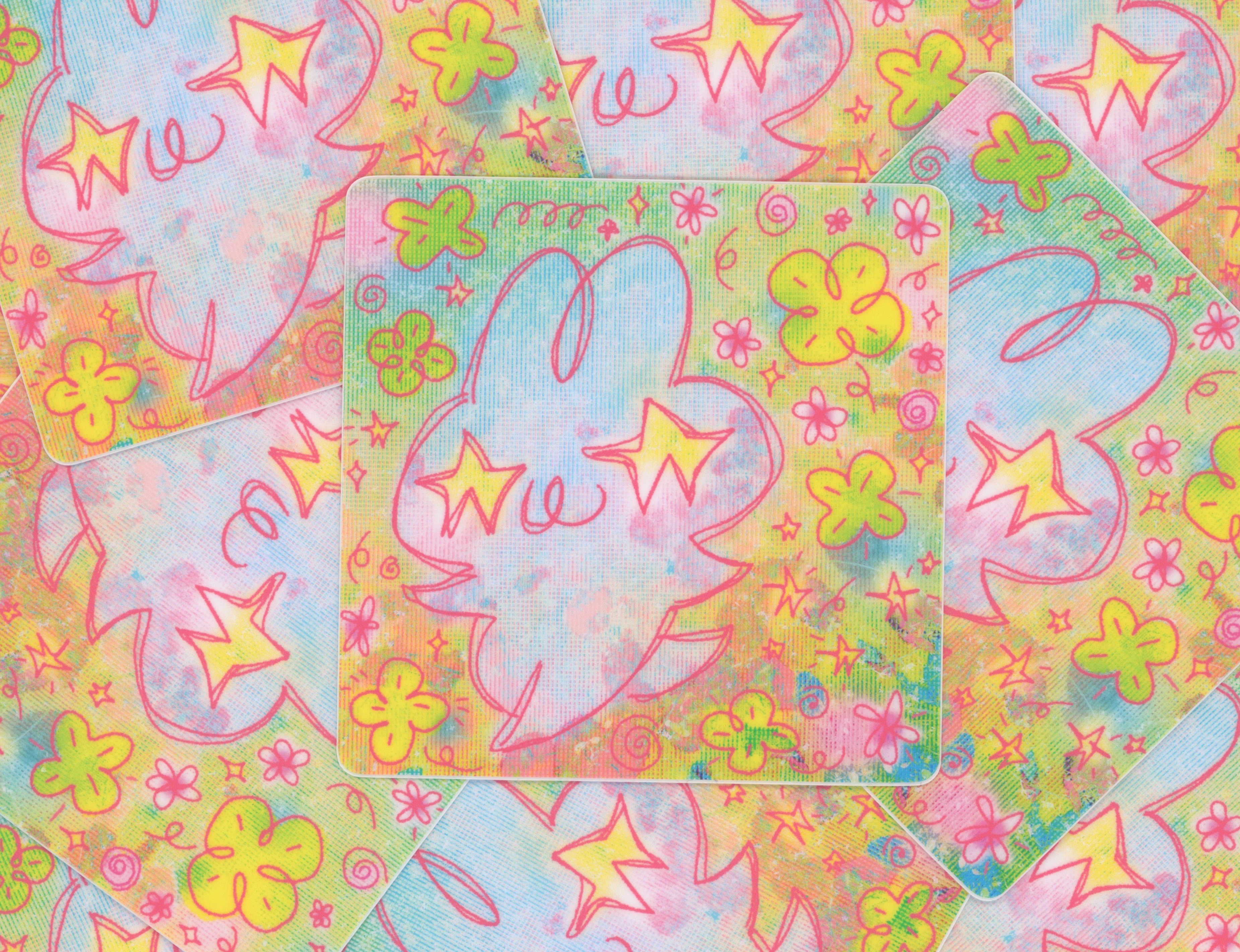 KUNEHO LUCKY STICKER