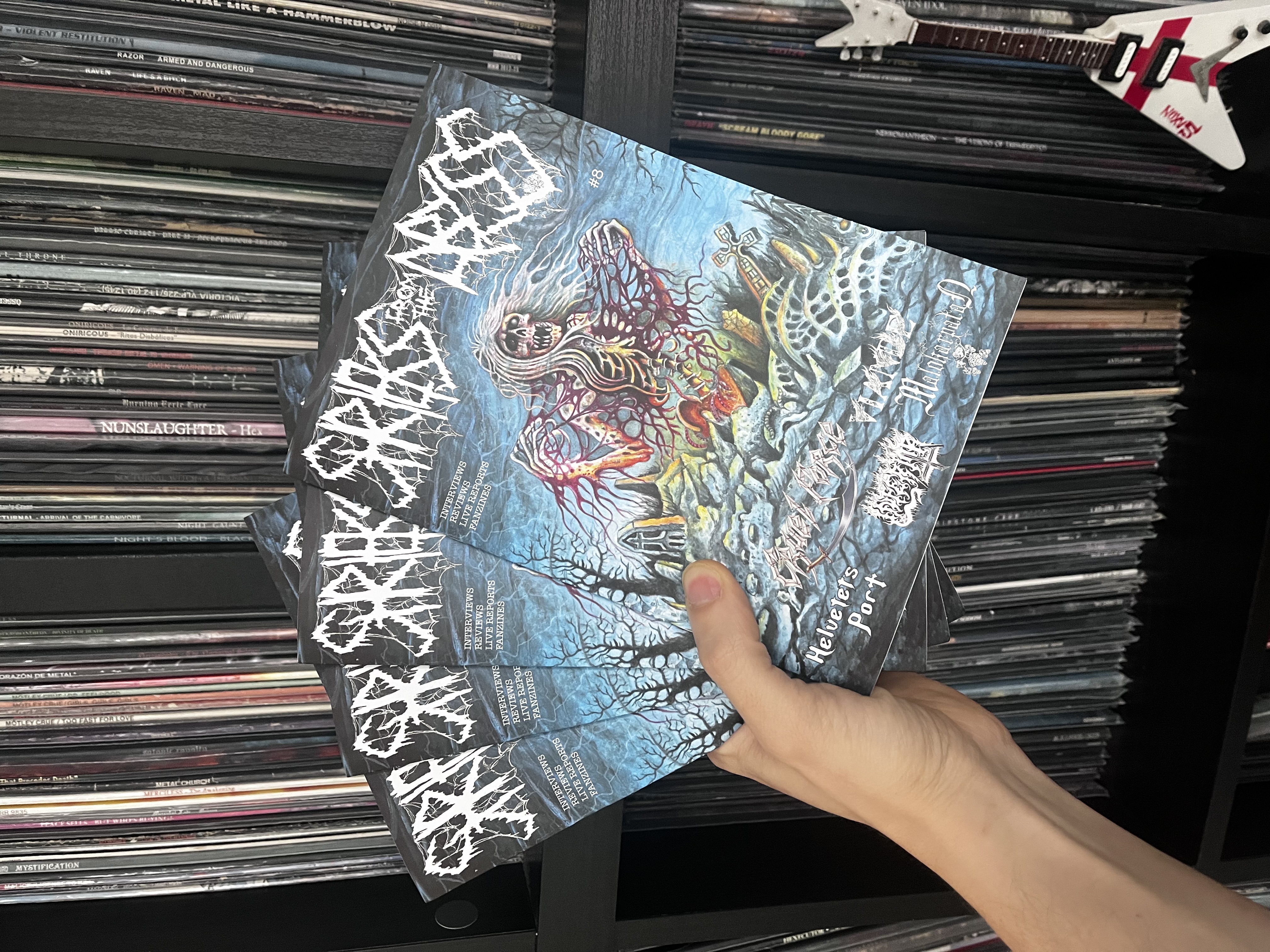 SHRIEK FROM THE ABYSS #8 FANZINE