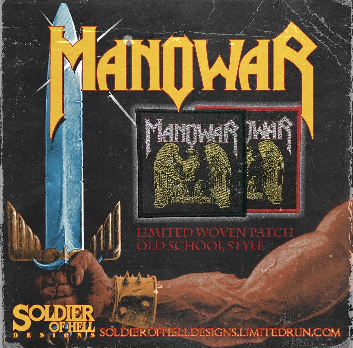MANOWAR - Battle Hymns PATCH