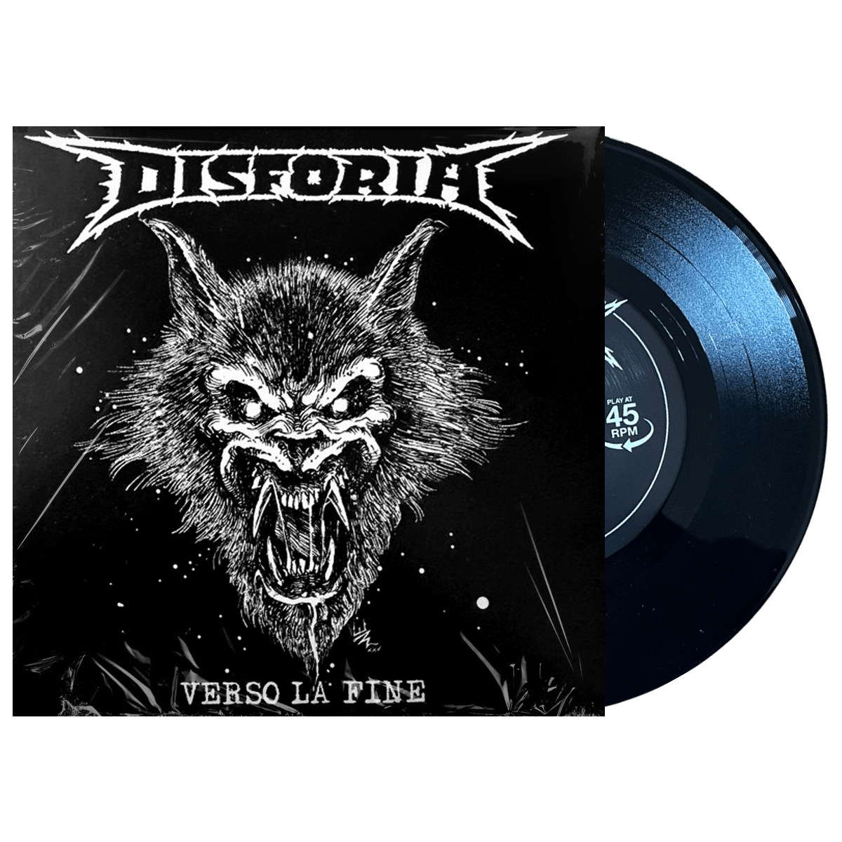 Disforia / Dishönor 'Verso La Fine / Shit For Brains (Split)' 7