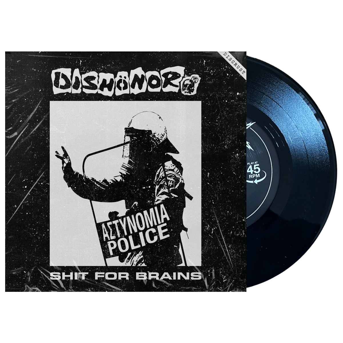 Disforia / Dishönor 'Verso La Fine / Shit For Brains (Split)' 7