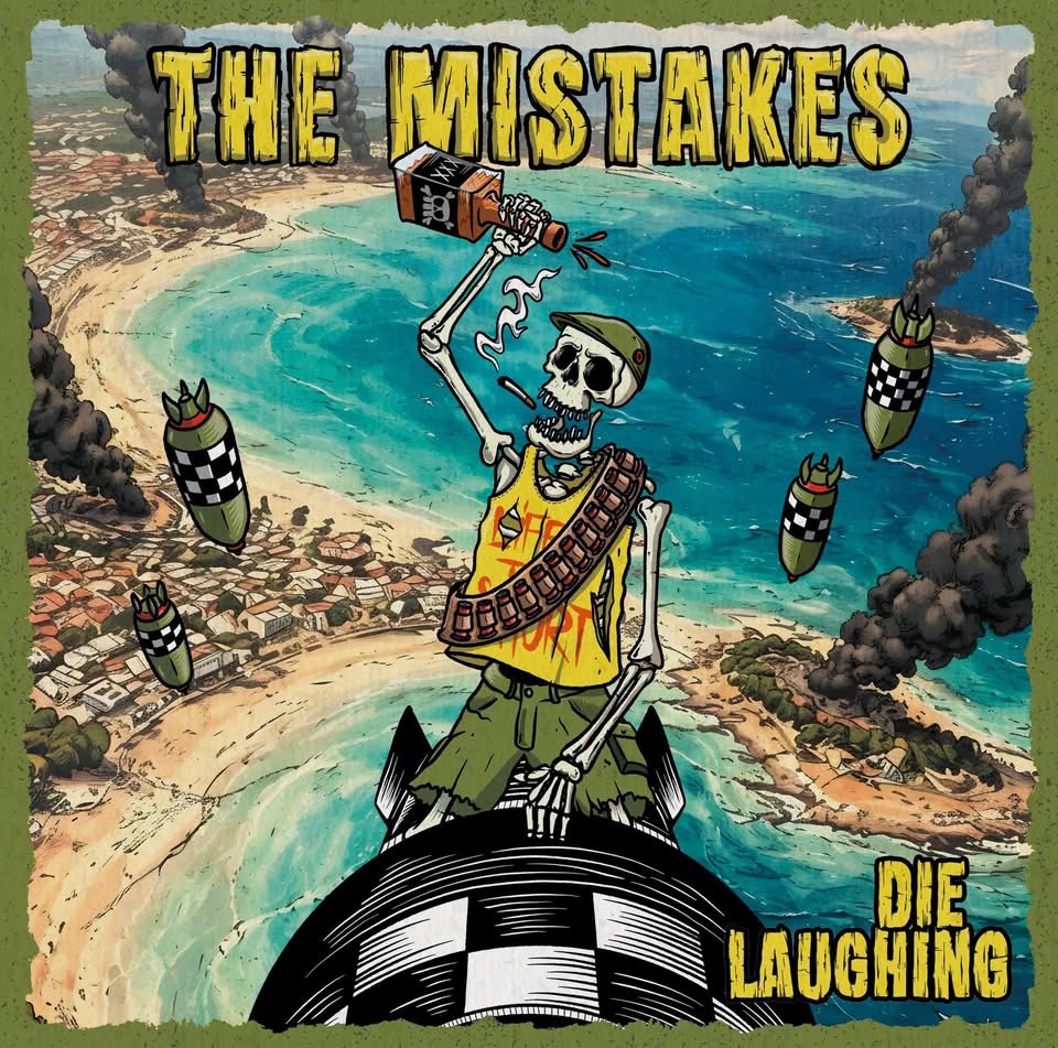 NBQ 018LP The Mistakes - Die Laughing (Vinyl LP) PRE-ORDER SOLD OUT