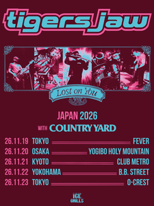 Tigers Jaw - Japan Tour 2026 Ticket