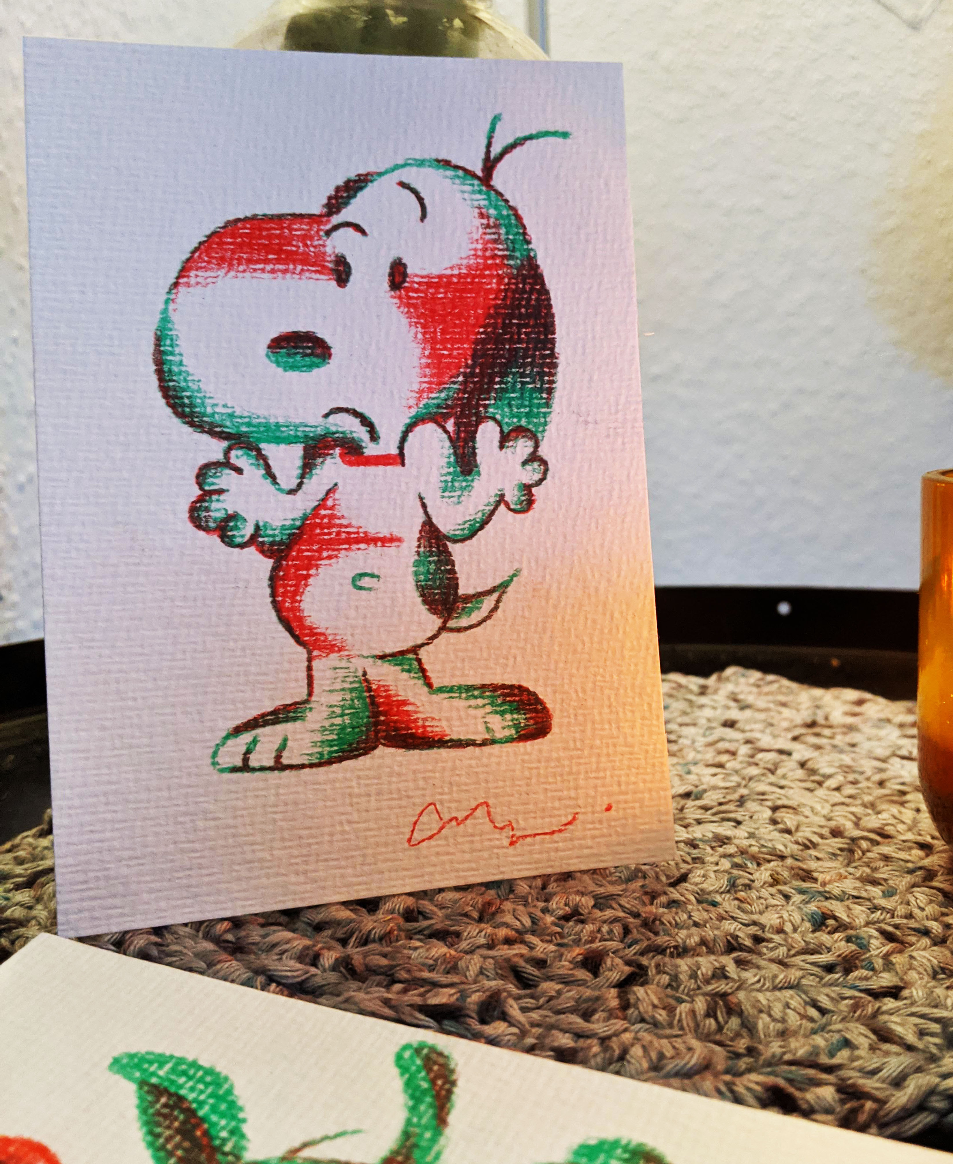 Snoopy Postcard