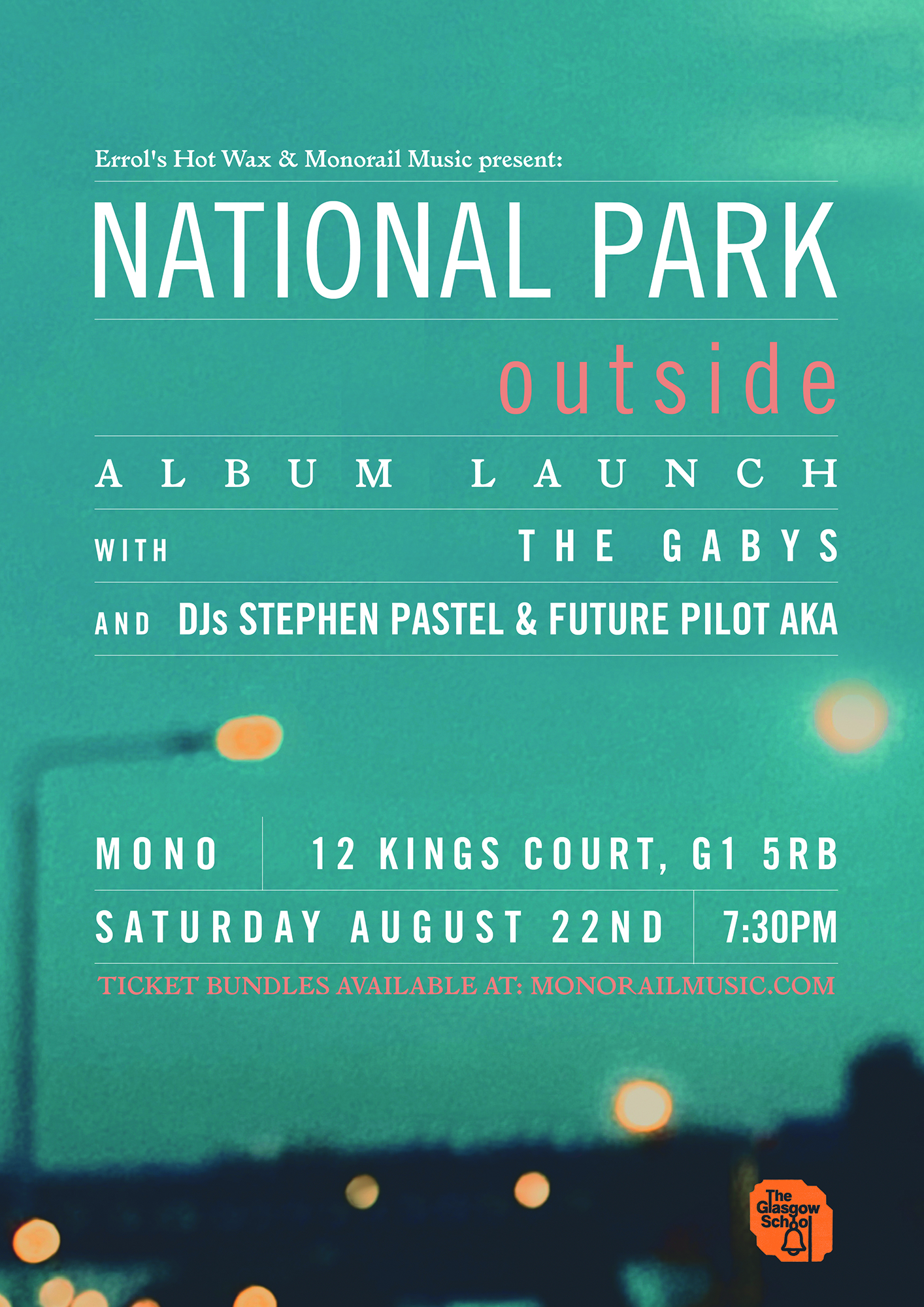 National Park - outside - Album Launch