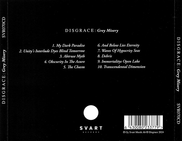 DISGRACE - Grey Misery