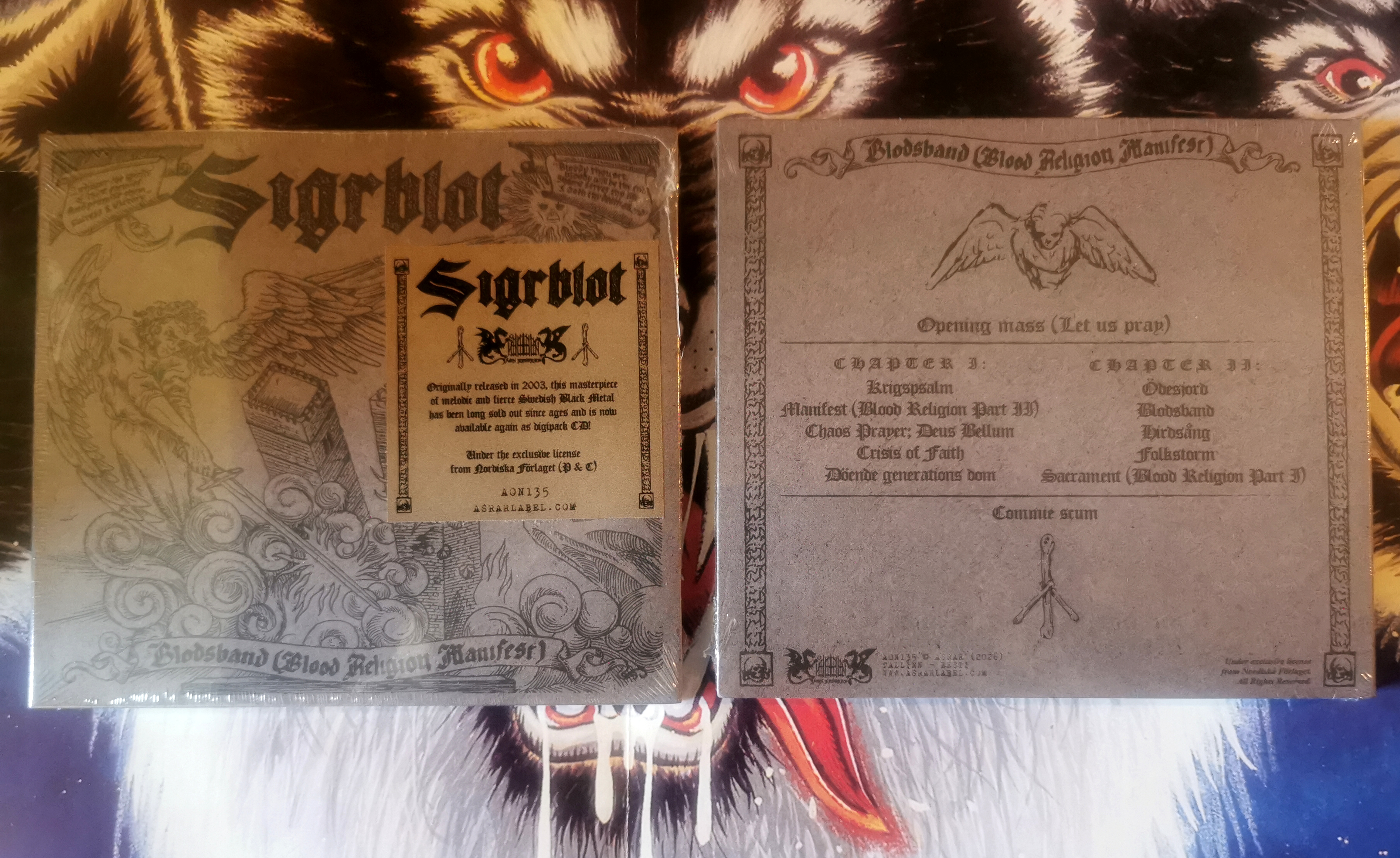 SIGRBLOT – Blodsband (Blood Religion Manifest)