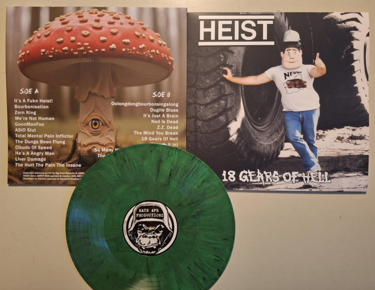 HEIST - 18 Gears of Hell LP