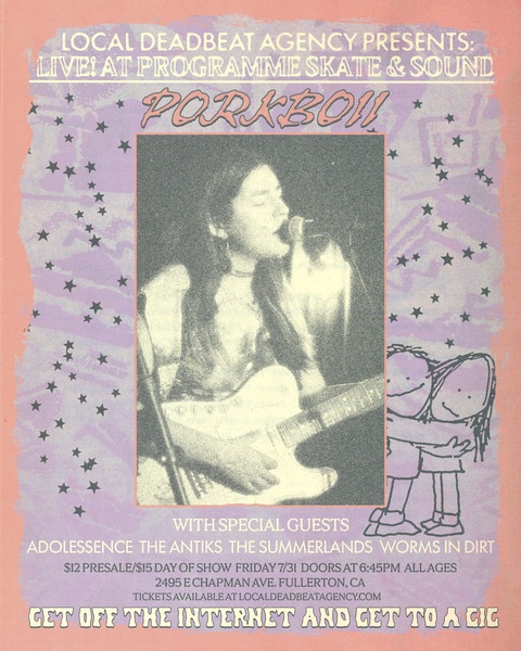 Local Deadbeat Agency Presents: Porkboii, Worms in Dirt + MORE