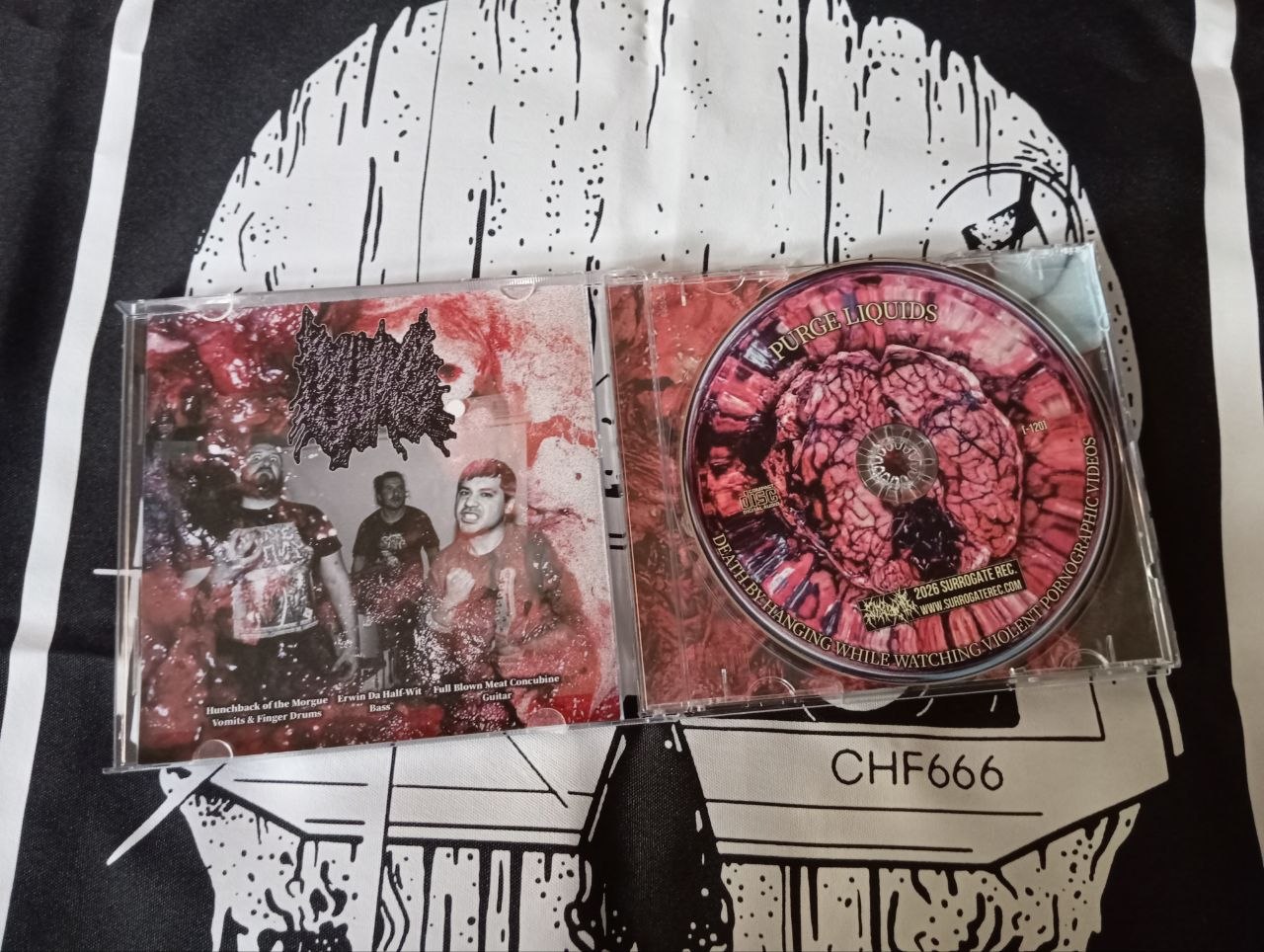 Purge Liquids - Death By Hanging While Watching Violent Pornographic Videos (CD, 2026)