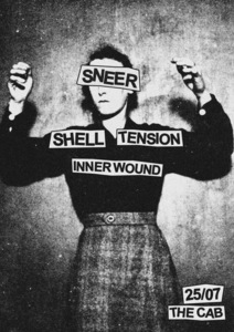 TICKETS: Sneer, Shell,Tension, Inner Wound @ The Cab, Newport