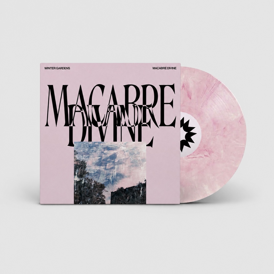 Winter Gardens - Macabre Divine 180g Ltd Ed Breakneck Pink Marble 12