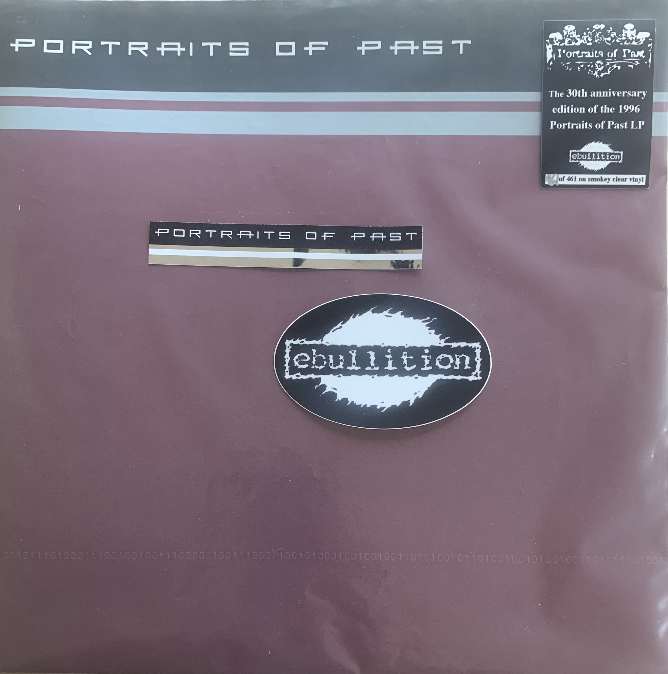 PORTRAITS OF PAST - 010101 LP (30th Anniversary Edition)