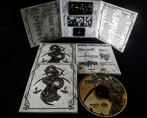 PROFANATOR / RAPED GOD 666 / ENVENOMED - Death Conception