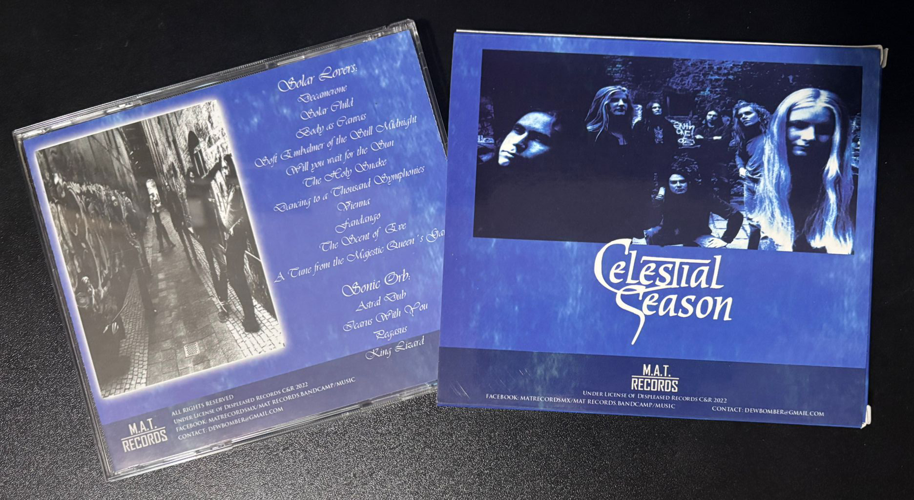 CELESTIAL SEASON - Solar Lovers + Sonic Orb EP
