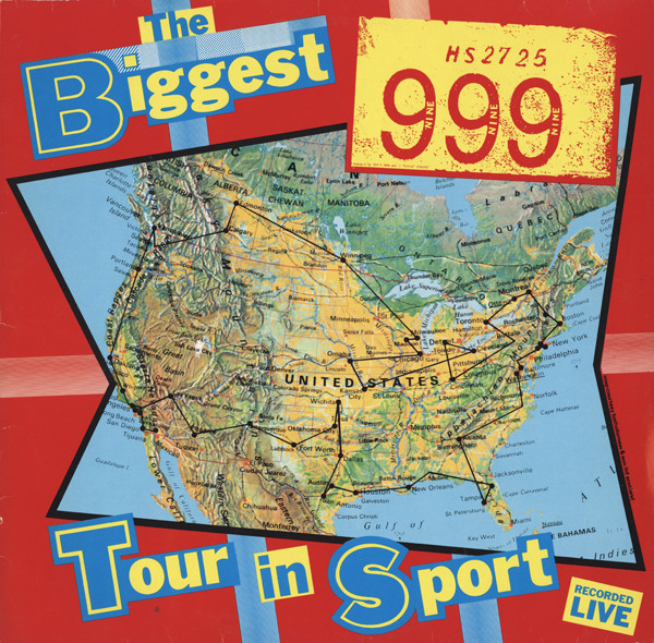 999 - The Biggest Tour In Sport (LP, Mini Album, 1981) (VG+/VG+)
