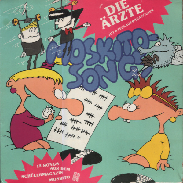 Die Arzte - Moskito-Songs (LP, Comp, 1989) (VG+/VG+)