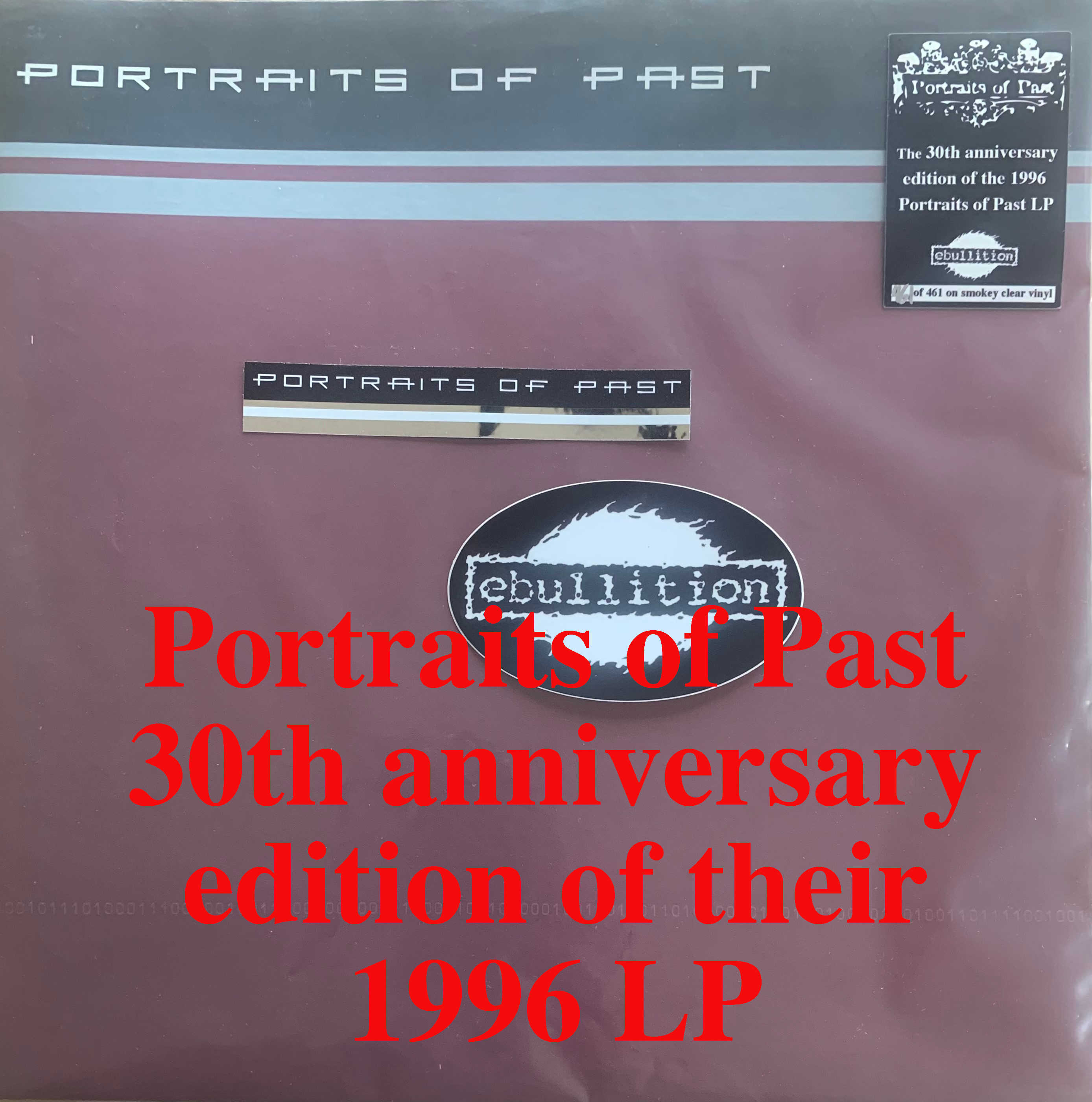 PORTRAITS OF PAST - 010101 LP (30th Anniversary Edition)