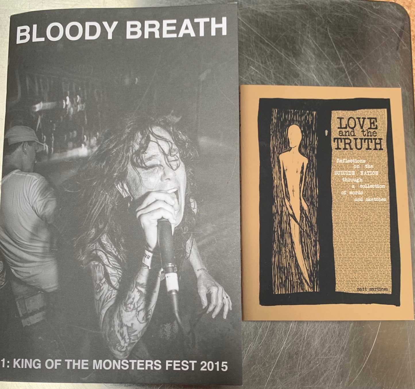 Bloody Breath + Love And The Truth book
