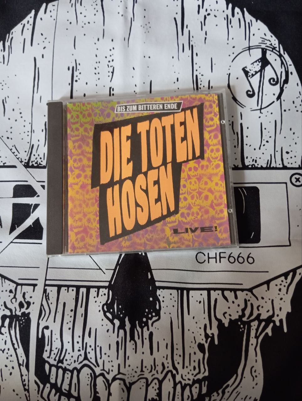 Die Toten Hosen - Bis Zum Bitteren Ende (Live!) (CD, 1987) (NM/NM)