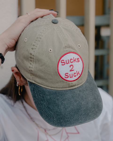 Sucks 2 Suck Dad Hat