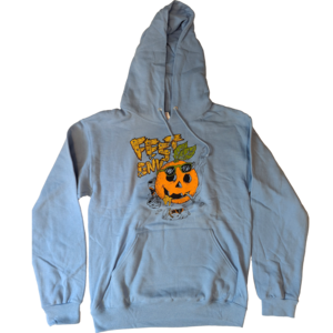 Pumpkin Pullover Sweater - Blue
