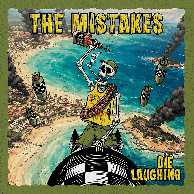 NBQ 018: The Mistakes - Die Laughing (CD Album)